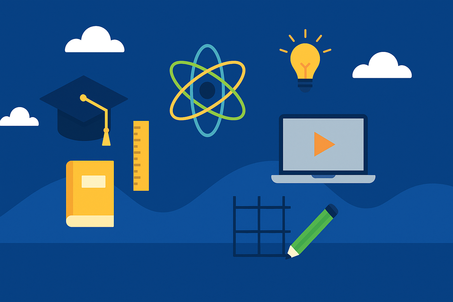 Hero image showing curriculum theme